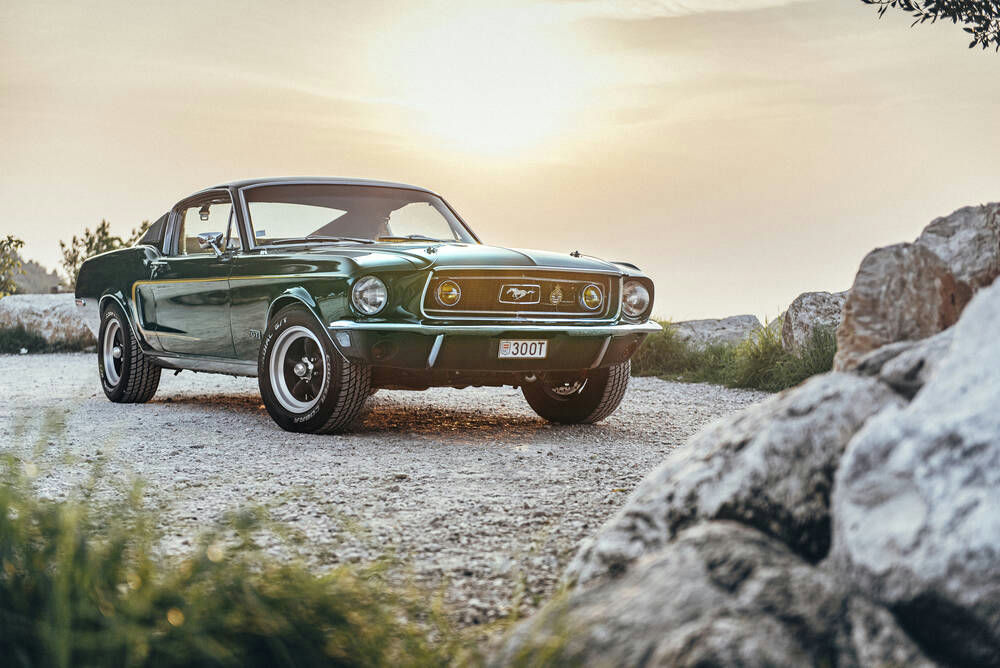 How to adjust the clutch on a 1968 Ford Mustang GT Fastback (Bullitt)?