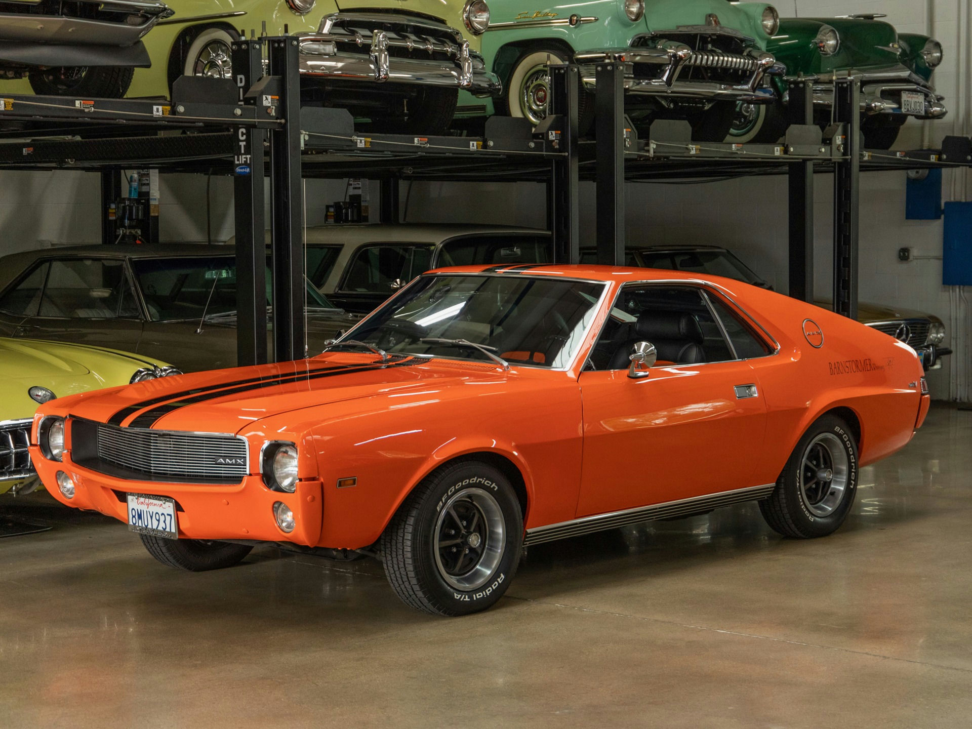 How to check and refill power steering fluid on a 1969 AMC AMX?