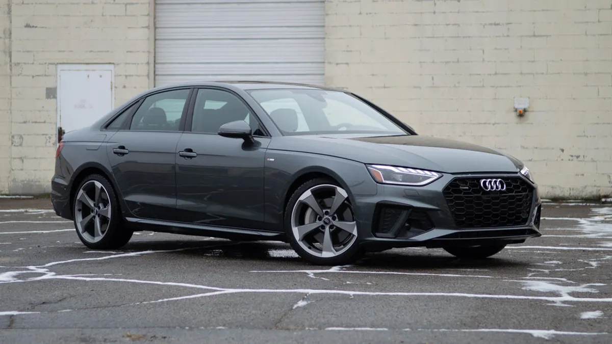 What could cause the check engine light to illuminate in a 2020 Audi A4?